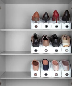 Rangement à chaussures Wenko blanc vendu par 30 pièces