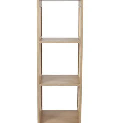 Rangement modulable cannage et bois Bali 3 cases
