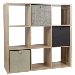 Rangement modulable en bois Klaus 9 cases