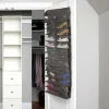 Rangement suspendu pour chaussures 13 paires 55x170 cm