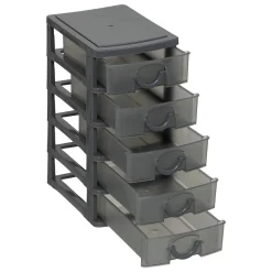 Rangement tour plastique 5 tiroirs Petit modèle - 5Five