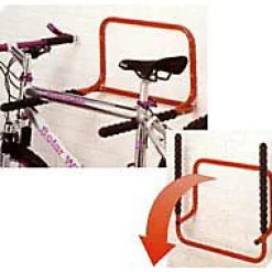 Range-vélos mural rabattable 2 vélos B053QRA