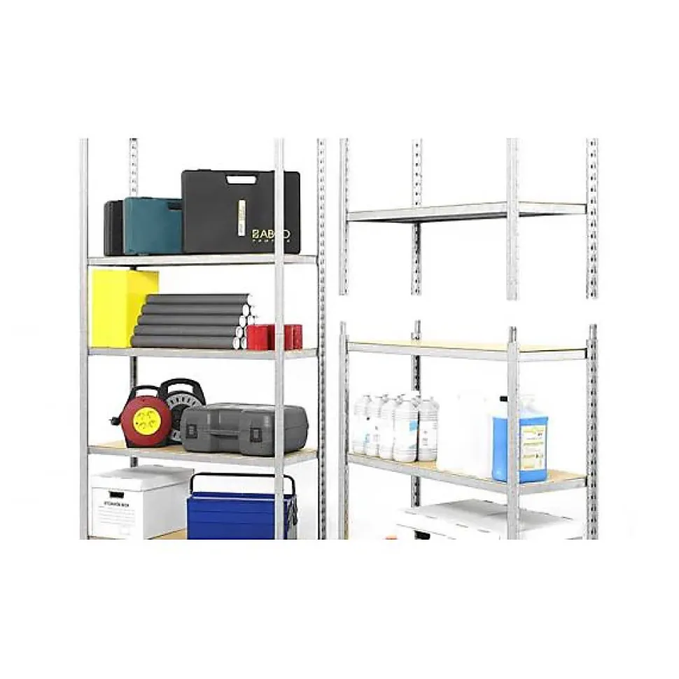 Rayonnage 4 Niveaux Kit Départ H. 1,76m, L. 1m, P. 800 Epsiline
