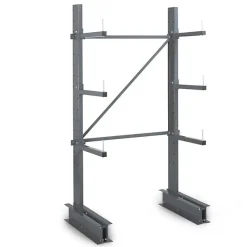 Rayonnage Cantilever léger 4 nvx 1 côté H. 2m x L.1m x P.800