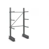 Rayonnage Cantilever léger 4 nvx 1 côté H.2m x L.1m x P.600