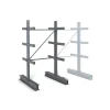 Rayonnage Cantilever léger 8 nvx 2 côtés H. 2m x L.1,5m x P.600