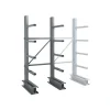 Rayonnage Cantilever Mi-lourd 5 nvx 1 côté H. 2,5m x L.1m x P.600