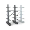 Rayonnage Cantilever Mi-lourd 10 nvx 2 côtés H. 2,5m x L.1m x P.600