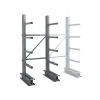 Rayonnage Cantilever Mi-lourd 5 nvx 1 côté H. 2,5m x L.1,5m x P.600