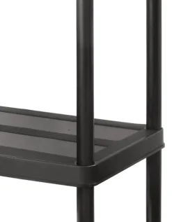 Rayonnage de rangement en plastique DRABEST, enfichable, renforcé, 250 kg, 1 pièce
