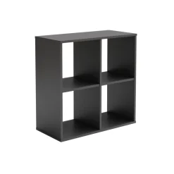 Rayonnage Loni 2x2 gris 1 pc 80x80 cm