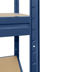 Rayonnage Étagère charge lourde Tôle d'acier 4 Étages Gris 200 x 180 x 60 cm, Capacité de charge jusqu'à 1500 kg