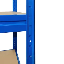 Rayonnage Étagère charge lourde Tôle d'acier 4 Étages Bleu 177 x 200 x 60 cm, Capacité de charge max 1600 kg