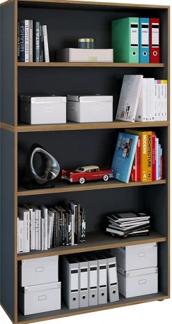 Regal Bücher Ordner Salia 5fach B. 100cm