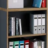 Regal Bücher Ordner Salia 5fach B. 60 cm