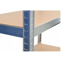 REGIO - Rayonnage industriel en métal - 90x30x180 - 5 étagères - Rayonnage de stockage