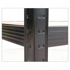 REGIO - Rayonnage industriel en métal - 90x30x180 - 5 étagères - Rayonnage de stockage