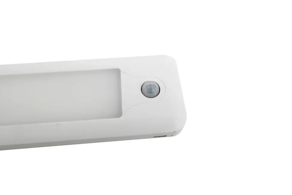 Réglette sous meuble Mangalia LED intégrée blanc neutre IP20 120lm 2.3W L.27xl.4,7cm blanc Goodhome
