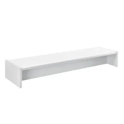 Réhausseur d'écran Flenserg 100 x 27 x 15 cm blanc en.casa