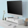 Réhausseur d'écran Support de Moniteur, Ordinateur Portable ou écran TV, BBF02-W, SoBuy