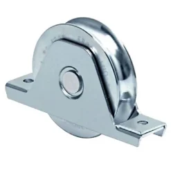 Roue 2 roulements à support intérieur à gorge V 120mm - COMUNELLO - 336V-120