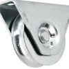 Roue à support externe diamètre 80mm gorge 19mm - FRATELLI COMUNELLO - 327-80S