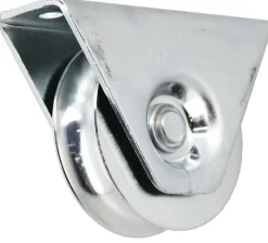 Roue à support externe diamètre 80mm gorge 19mm - FRATELLI COMUNELLO - 327-80S