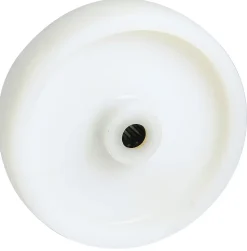 Roue polyamide 6 blanc 125mm - AVL - 290110A