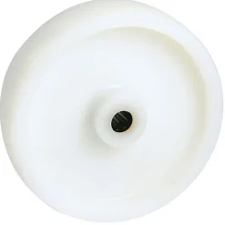Roue polyamide 6 blanc 125mm - AVL - 290110A