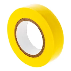 Rouleau adhésif 15mmx10m - Jaune - Zenitech