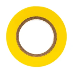 Rouleau adhésif 15mmx10m - Jaune - Zenitech