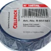 Rouleau ruban adhésif 10m x 15mm - Bleu - CellPack