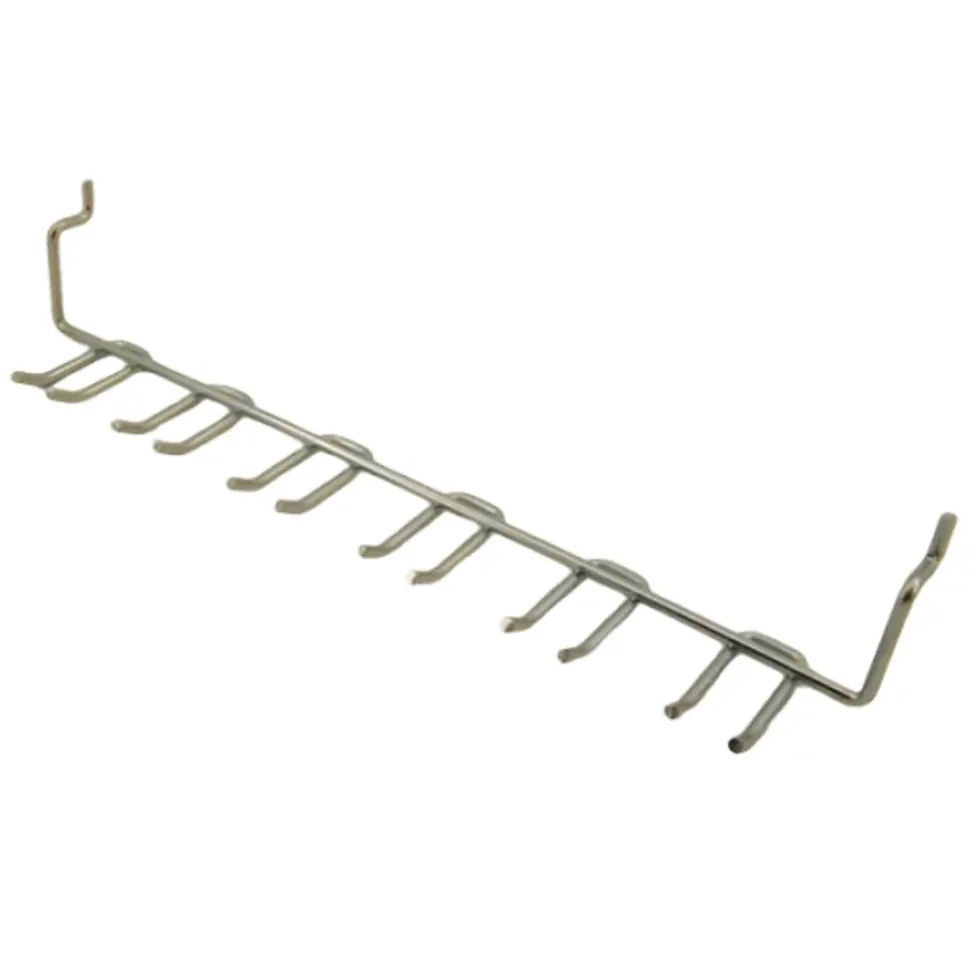 Râtelier Mottez pour 6 outils montage sur panneau perforé