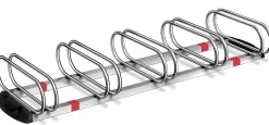 Râtelier porte vélos premium 5 places parallèles.