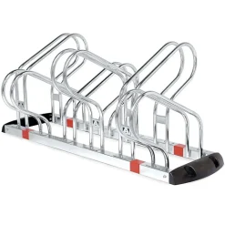 Râtelier porte vélos premium à 6 places opposées.