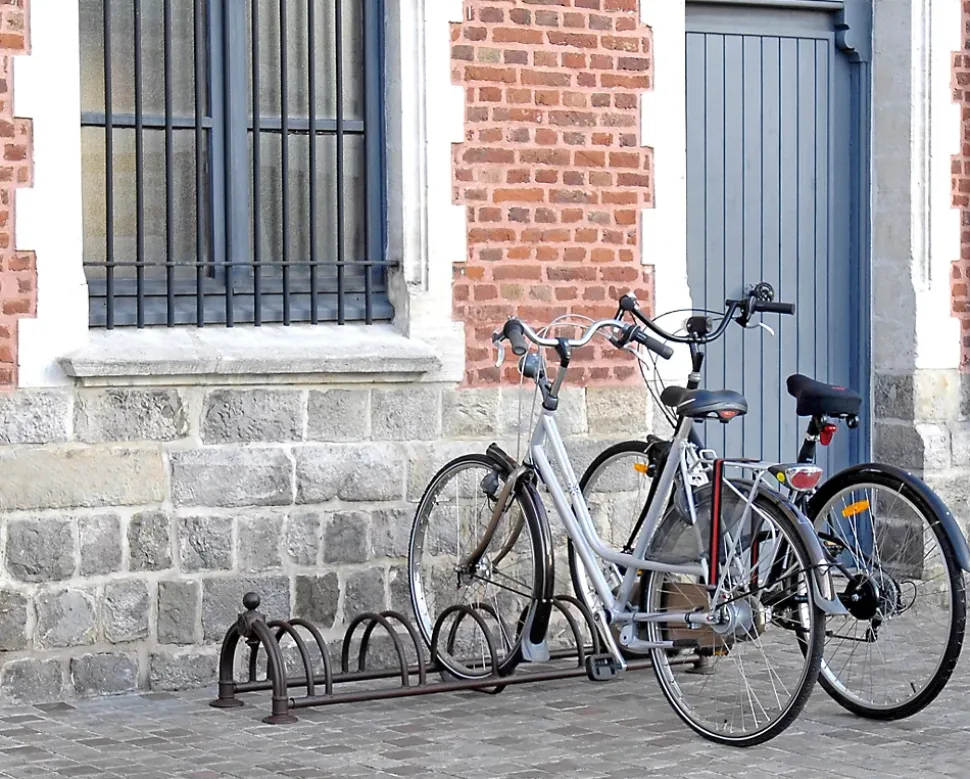 Râtelier pour 5 vélos L. 160 cm Versaille Mottez acier