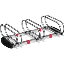 Râtelier velospremium 3 places paralléles, Lot de 12 pièces.