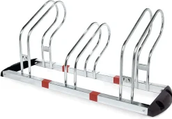 Râtelier vélos premium 3 places 1 Bas et 2 Hauts. Lot de 24 pièces.