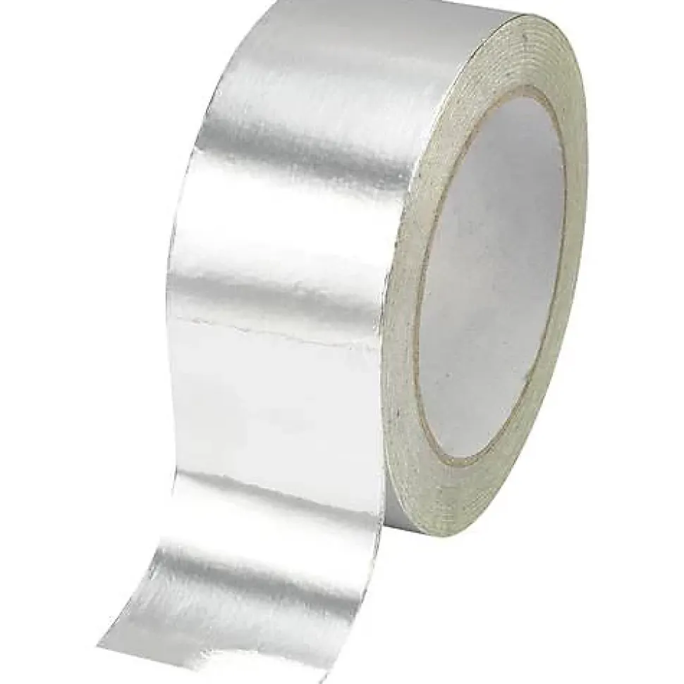 Ruban adhésif aluminium TRU COMPONENTS AFT-5050 50 mm x 50 m, argent, colle acrylique permanente