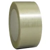 Ruban adhésif armé fil à fil transparent 130mic - rouleau adhésif 50 mm x 50 m - Carton 6 rouleaux
