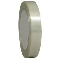 Ruban adhésif armé fil à fil transparent 130mic - rouleau adhésif 19 mm x 50 m