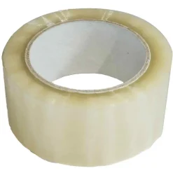 Ruban adhésif d'emballage polypropylène transparent 28mic - rouleau adhésif 50 mm x 100 m