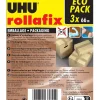 Ruban adhésif d'emballage Rollafix brun 3 x 66 mm
