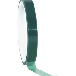 Ruban adhésif double-face TOOLCRAFT 291B06L66C vert, silicone, 66 m x 6 mm