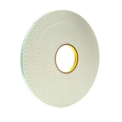 Ruban adhésif mousse double face polyuréthane 66mx19mm - 3M - 1153618