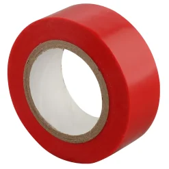 Ruban adhésif PVC 10 mètres rouge
