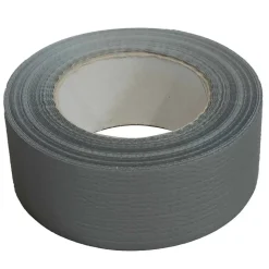 Ruban adhésif toile américaine gris 175mic - rouleau adhésif 48 mm x 50 m pour les raccordements et réparations