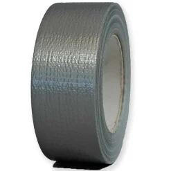 Ruban adhésif toile américaine gris 175mic - rouleau adhésif 48 mm x 50 m pour les raccordements et réparations