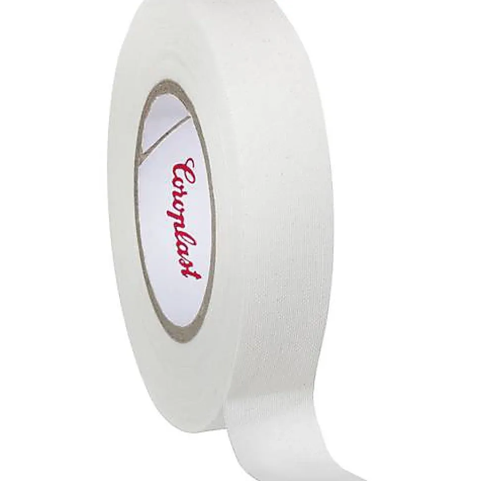 Ruban adhésif toile9 Coroplast 44224 blanc 10 m x 15 mm, toile acrylique, colle caoutchouc