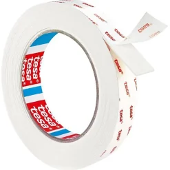 Ruban de fixation - TESA - Double-face - 5 m x 19 mm - Charge supportée : 10 Kg/m - Pour papier peint et plâtre